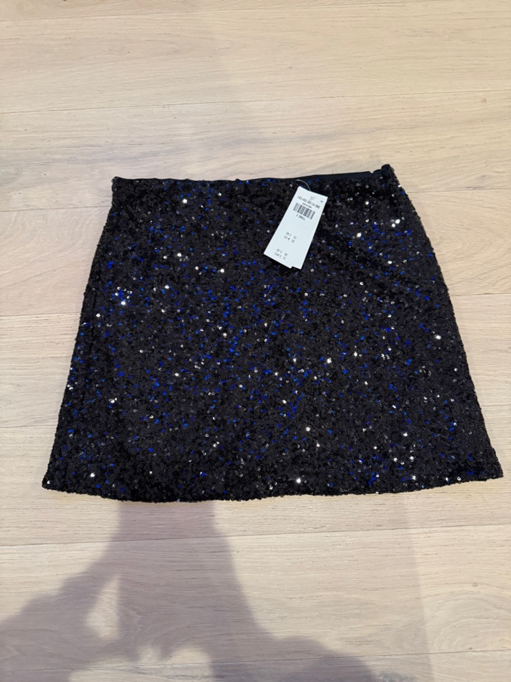 Abercrombie & Fitch Black Sequin Mini Skirt